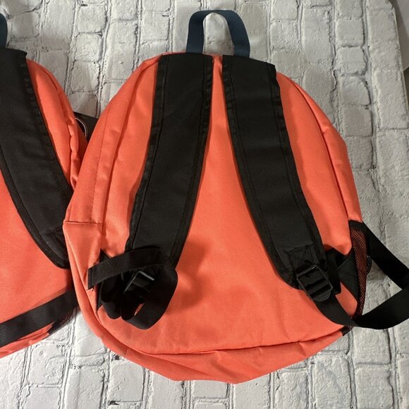 Metropack Basic Backpack Lot Of 2 Orange 16” Mesh Pocket Padded Straps New - Picture 11 of 14